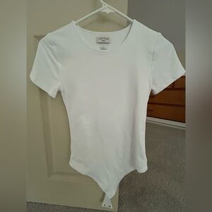 Aritzia White Bodysuit
